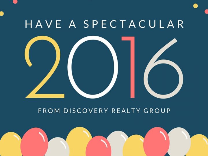 Happy 2016 from Discover Realty Group!