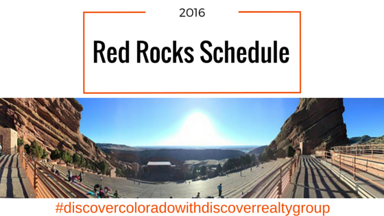 Red Rocks Amphitheater Announces 2016 Lineup
