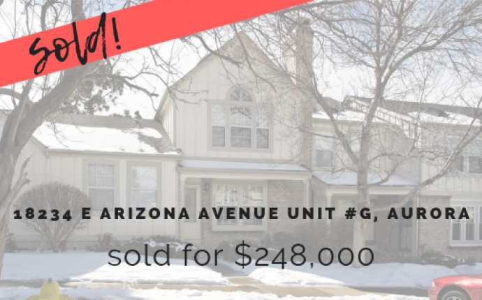 18234 E Arizona Ave #G, Aurora, Arapahoe, Colorado, United States 80017, 2 Bedrooms Bedrooms, ,3 BathroomsBathrooms,House,Sold!,E Arizona Ave #G,9674774