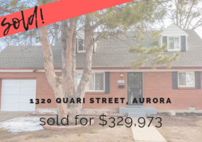 1320 Quari St, Aurora, Arapahoe, Colorado, United States 80011, 4 Bedrooms Bedrooms, ,2 BathroomsBathrooms,House,Sold!,Quari St,9674776