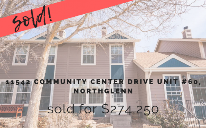 11542 Community Center Dr #60, Northglenn, Adams, Colorado, United States 80233, 2 Bedrooms Bedrooms, ,2 BathroomsBathrooms,Townhome,Sold!,Community Center Dr #60,9674782