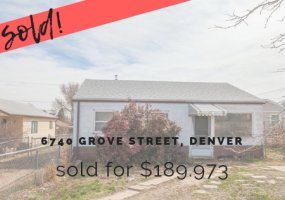 6740 Grove St, Denver, Adams, Colorado, United States 80221, 2 Bedrooms Bedrooms, ,1 BathroomBathrooms,House,Sold!,Grove St,9674783