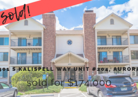 401 S Kalispell Way #204, Aurora, Arapahoe, Colorado, United States 80017, 2 Bedrooms Bedrooms, ,2 BathroomsBathrooms,Townhome,Sold!,S Kalispell Way #204,9674802