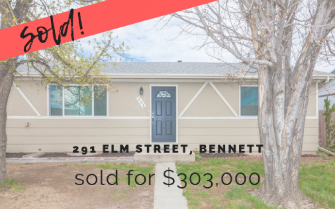 291 Elm St, Bennett, Adams, Colorado, United States 80102, 3 Bedrooms Bedrooms, ,2 BathroomsBathrooms,House,Sold!,Elm St,9674805