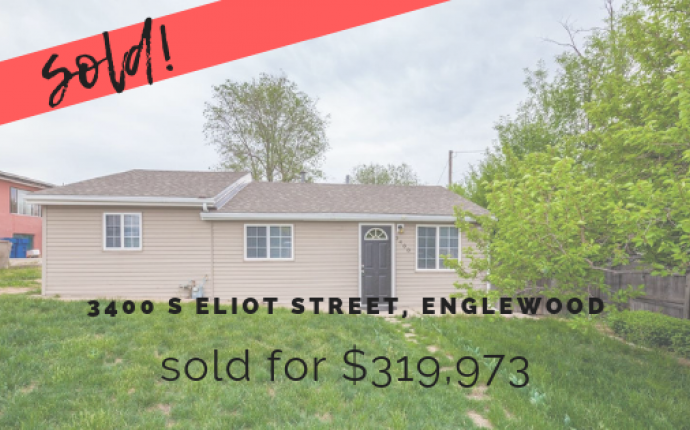 3400 S Eliot Street, Englewood, Arapahoe, Colorado, United States 80110, 2 Bedrooms Bedrooms, ,1 BathroomBathrooms,House,Sold!,S Eliot Street,9674817