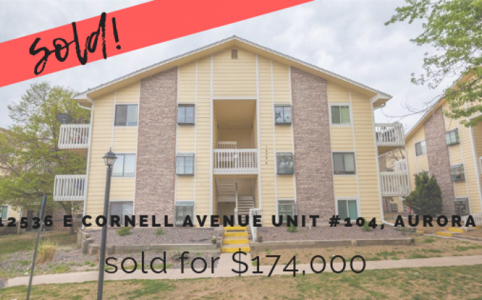 12536 E Cornell Avenue Unit #104, Aurora, Arapahoe, Colorado, United States 80014, 1 Bedroom Bedrooms, ,1 BathroomBathrooms,Townhome,Sold!,E Cornell Avenue Unit #104,9674819