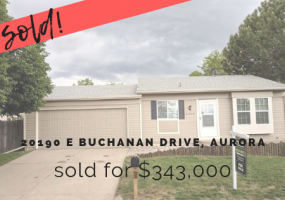 20190 E Buchanan Dr, Aurora, Adams, Colorado, United States 80011, 3 Bedrooms Bedrooms, ,2 BathroomsBathrooms,House,Sold!,E Buchanan Dr,9674826