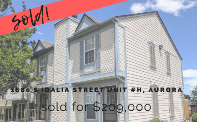 1680 S Idalia Street Unit #H, Aurora, Arapahoe, Colorado, United States 80017, 2 Bedrooms Bedrooms, ,1 BathroomBathrooms,Townhome,Sold!,S Idalia Street Unit #H,9674834