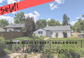 4701 S Elati St, Englewood, Arapahoe, Colorado, United States 80110, 3 Bedrooms Bedrooms, ,1 BathroomBathrooms,House,Sold!,S Elati St,9674835