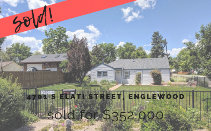 4701 S Elati St, Englewood, Arapahoe, Colorado, United States 80110, 3 Bedrooms Bedrooms, ,1 BathroomBathrooms,House,Sold!,S Elati St,9674835