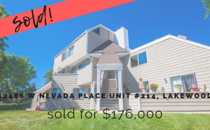 12486 W Nevada Place Unit #214, Lakewood, Jefferson, Colorado, United States 80228, 1 Bedroom Bedrooms, ,1 BathroomBathrooms,Townhome,Sold!,W Nevada Place Unit #214,9674840