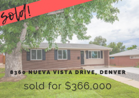 8360 Nueva Vista Drive, Denver, Adams, Colorado, United States 80229, 4 Bedrooms Bedrooms, ,3 BathroomsBathrooms,House,Sold!,Nueva Vista Drive,9674847