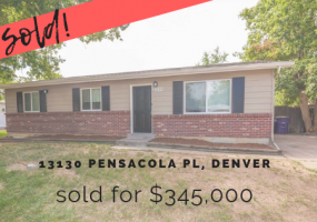 13130 Pensacola Place, Denver, Denver, Colorado, United States 80239, 5 Bedrooms Bedrooms, ,3 BathroomsBathrooms,House,Sold!,Pensacola Place ,9674858