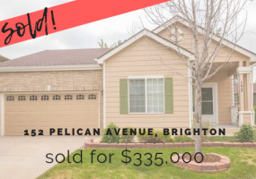 152 Pelican Ave, Brighton, Adams, Colorado, United States 80601, 3 Bedrooms Bedrooms, ,2 BathroomsBathrooms,House,Sold!,Pelican Ave,9674859