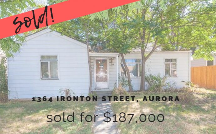 1364 Ironton Street, Aurora, Adams, Colorado, United States 80010, 2 Bedrooms Bedrooms, ,1 BathroomBathrooms,House,Sold!,Ironton Street,9674870