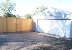 2 car garage at 1608 Moline St