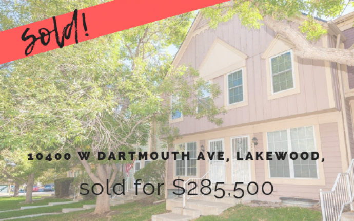 10400 W Dartmouth Ave, Lakewood, Jefferson, Colorado, United States 80227, 2 Bedrooms Bedrooms, ,2 BathroomsBathrooms,Townhome,Sold!,W Dartmouth Ave,9674707