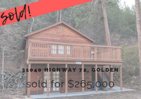 31040 Highway 72, Golden, Jefferson, Colorado, United States 80403, 2 Bedrooms Bedrooms, ,1 BathroomBathrooms,House,Sold!,Highway 72,9674725