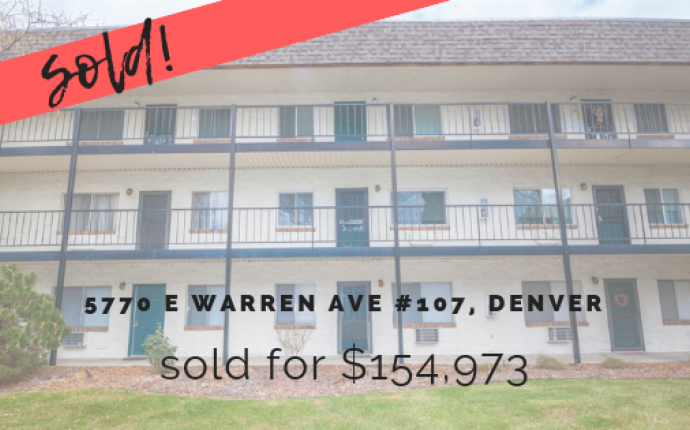 5770 E Warren Ave #107, Denver, Denver, Colorado, United States 80222, 2 Bedrooms Bedrooms, ,1 BathroomBathrooms,House,Sold!,E Warren Ave #107,9674733