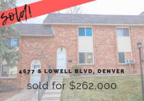 4677 S Lowell Blvd, Denver, Denver, Colorado, United States 80236, 3 Bedrooms Bedrooms, ,3 BathroomsBathrooms,Townhome,Sold!,S Lowell Blvd,9674739