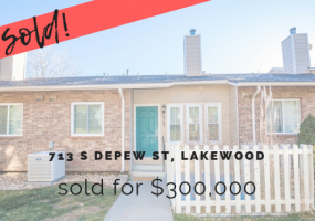 713 S Depew St, Lakewood, Jefferson, Colorado, United States 80226, 2 Bedrooms Bedrooms, ,3 BathroomsBathrooms,Townhome,Sold!,S Depew St,9674743