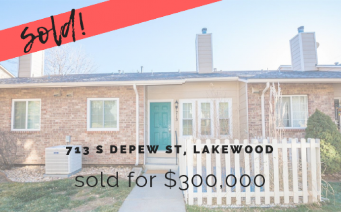 713 S Depew St, Lakewood, Jefferson, Colorado, United States 80226, 2 Bedrooms Bedrooms, ,3 BathroomsBathrooms,Townhome,Sold!,S Depew St,9674743