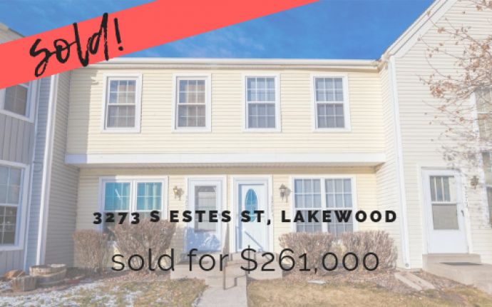 3273 S Estes St, Lakewood, Jefferson, Colorado, United States 80227, 2 Bedrooms Bedrooms, ,3 BathroomsBathrooms,Townhome,Sold!,S Estes St,9674756