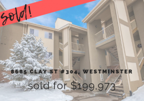 8685 Clay St #304, Westminster, Adams, Colorado, United States 80031, 2 Bedrooms Bedrooms, ,2 BathroomsBathrooms,House,Sold!,Clay St #304,9674760