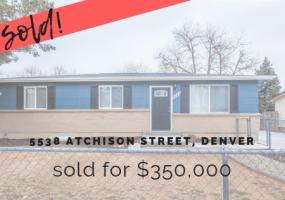 5538 Atchison St, Denver, Denver, Colorado, United States 80239, 5 Bedrooms Bedrooms, ,2 BathroomsBathrooms,House,Sold!,Atchison St,9674766